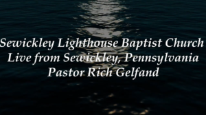 Pastor Gelfand - Sunday Evening - 7/21/24